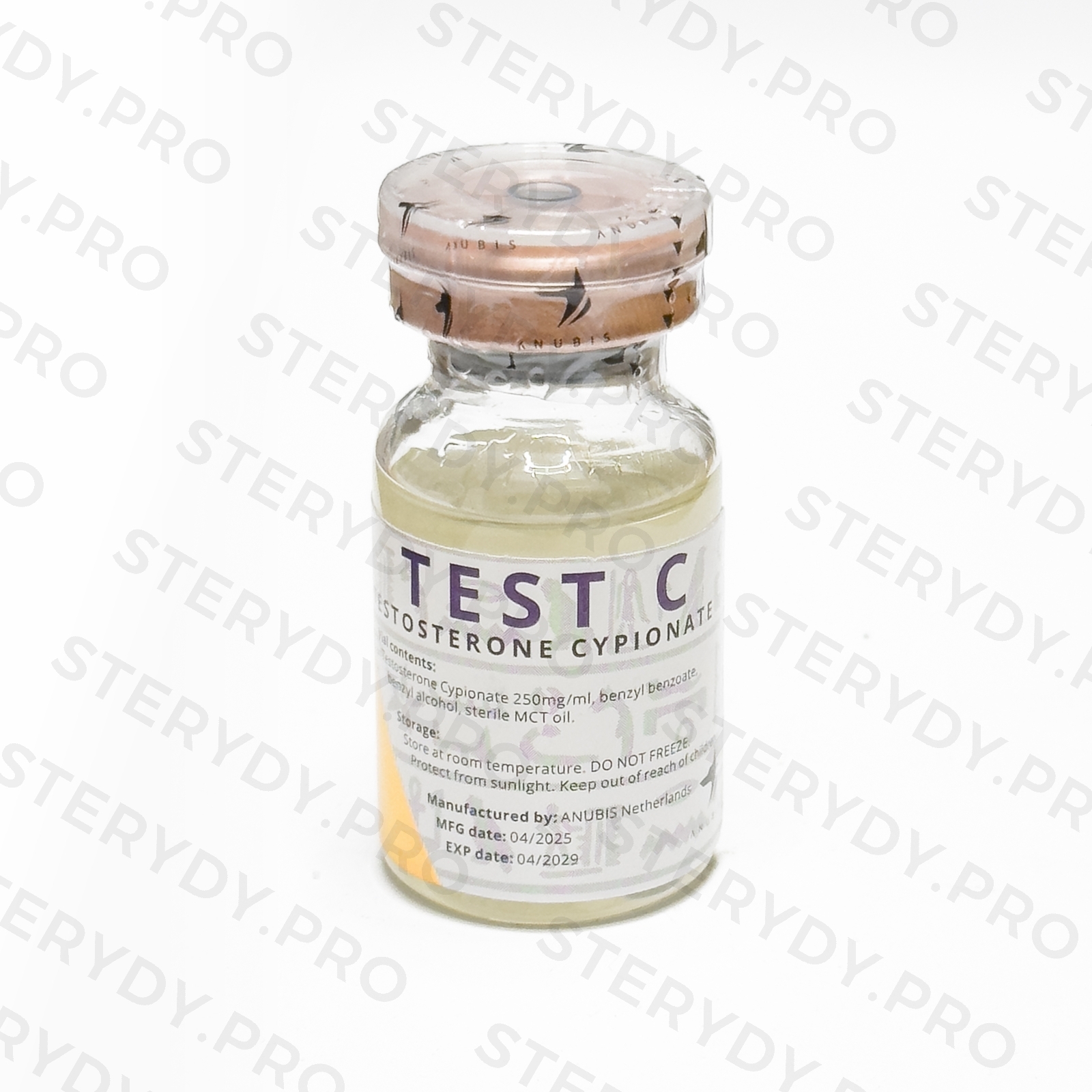 TESTOSTERON CYPIONATE 250MG 10ML ANUBIS