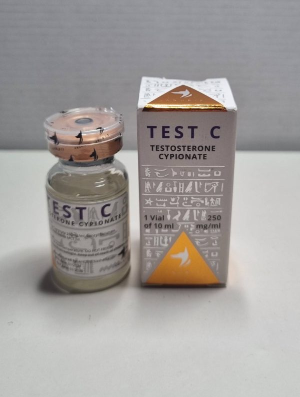TESTOSTERON CYPIONATE 250MG 10ML ANUBIS - obrazek 2