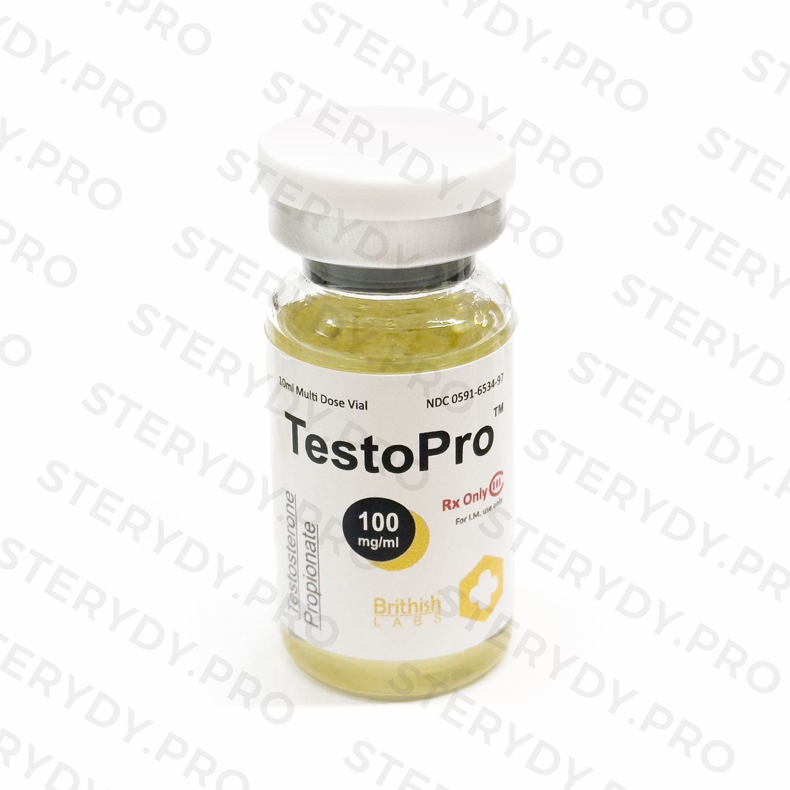 TESTOSTERONE PROPIONATE 100MG/1ML BRITISH LABS - obrazek 3